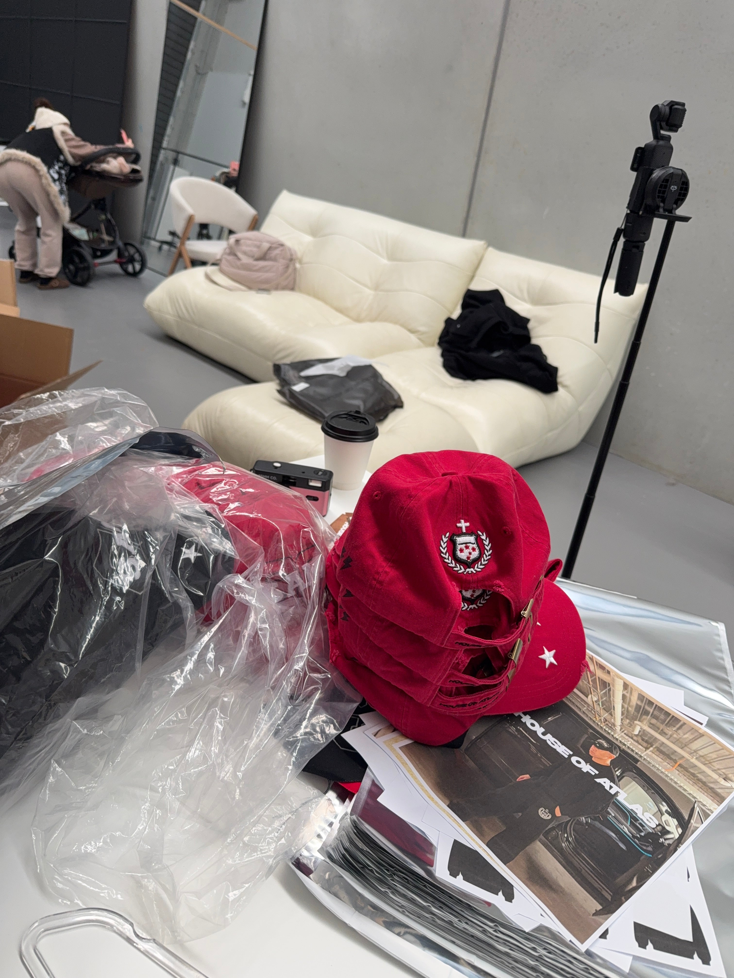 Samoa Cap Red - Samoan Heritage Snapback Cap - House Of Atlas
