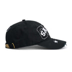 Samoa Cap Black - Samoan Heritage Snapback Cap - House Of Atlas